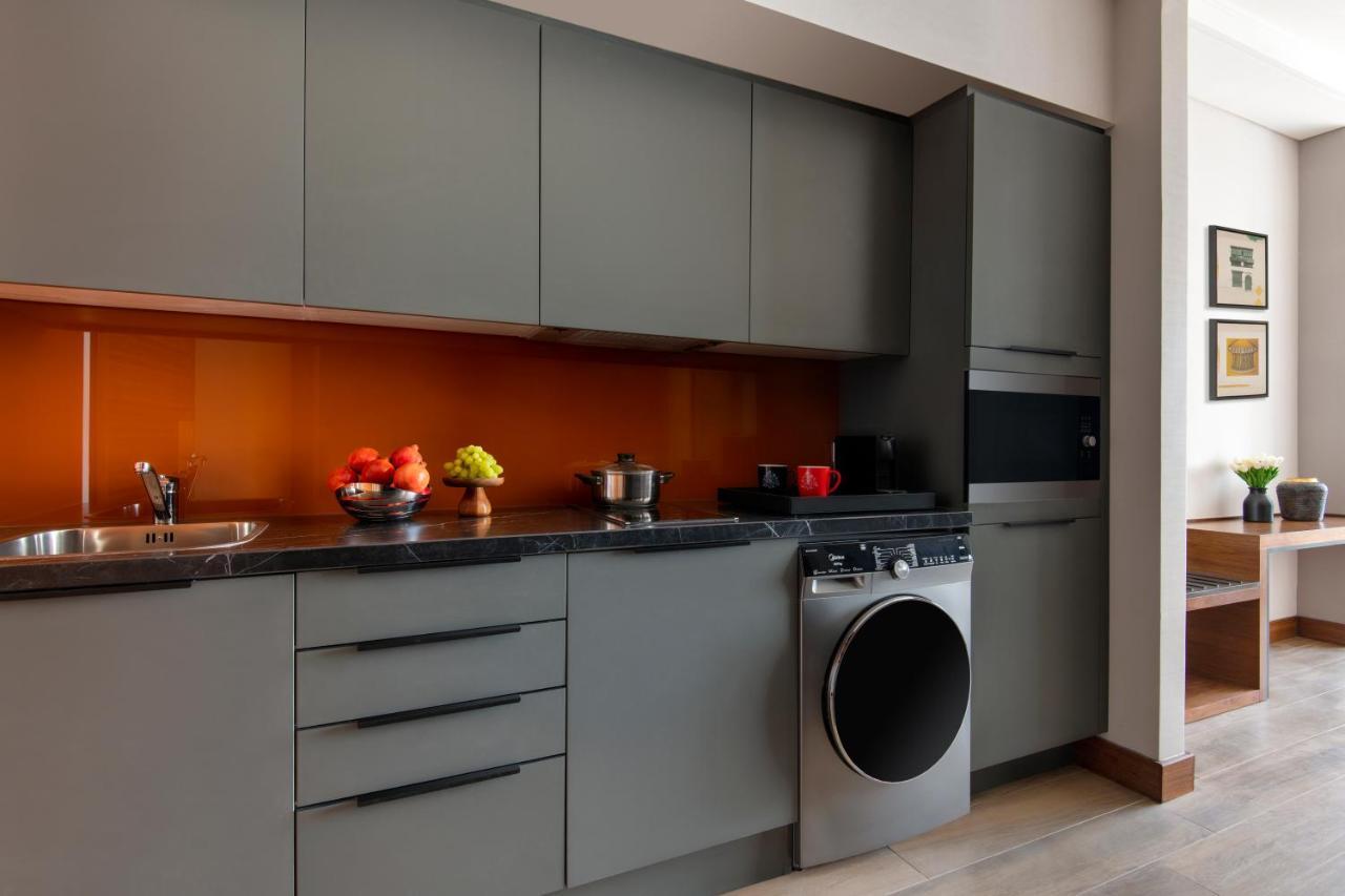 Swissotel Living Dzsidda Kültér fotó A modern kitchen